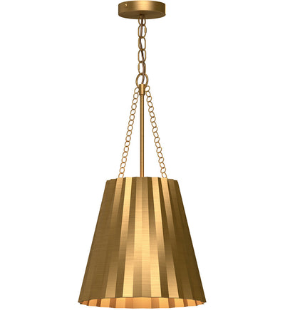 Alora Mood - Plisse 12.125" Pendant