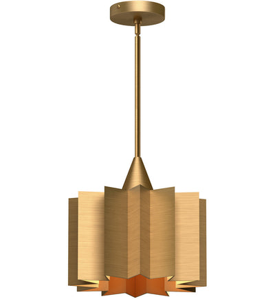 Alora Mood - Plisse 11.625" Pendant