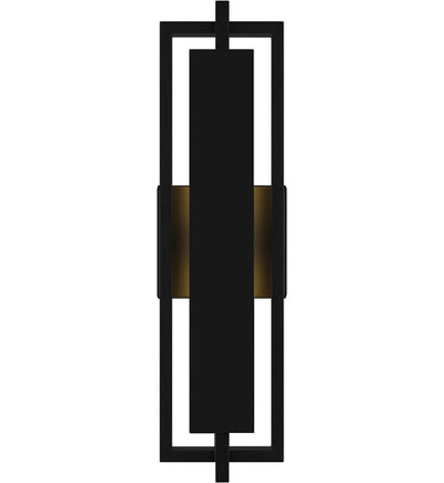 Quoizel - PNT8406MBK - Pointsett 20.5" Outdoor Wall Sconce