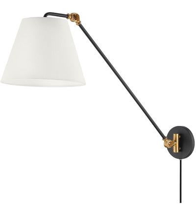 Troy Lighting - PTL2627-PBR/TBK - Navin 27.25" Wall Sconce