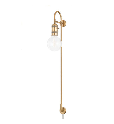 Troy Lighting - PTL8136-PBR - Dean 35.5" Plug In Wall Sconce