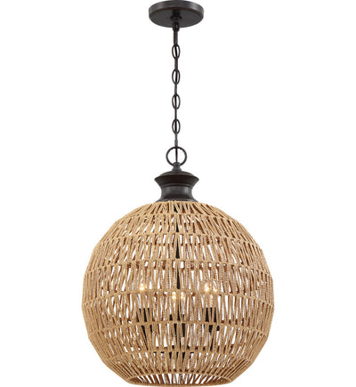 Quoizel - QF4034PN - Casablanca 18.25" Pendant