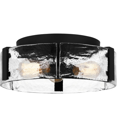 Quoizel - QFL5636MBK - Angora 16.75" Semi-Flush Mount