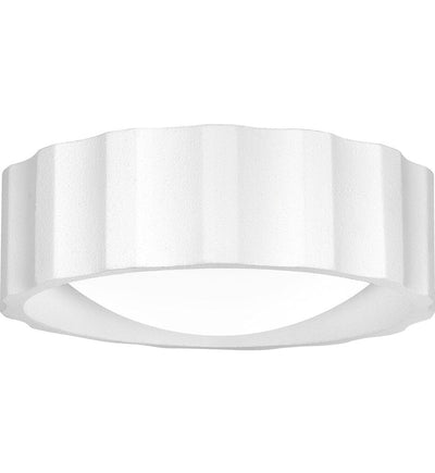 Quoizel - QFL6173TW - Roscoe 15" Flush Mount