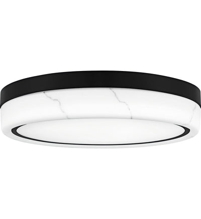 Quoizel - QFL6778MBK - Gasper 16" Flush Mount