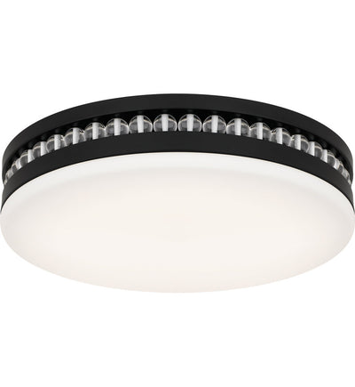 Quoizel - QFL6785MBK - Carey 16" Flush Mount