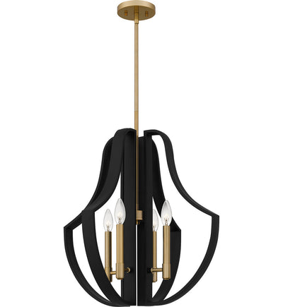 Quoizel - QP6188MBK - Talia 22" Pendant