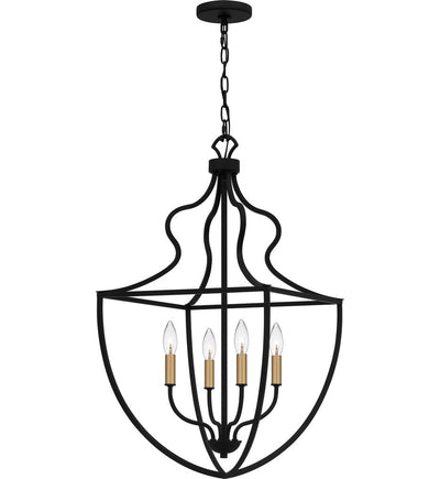 Quoizel - QP6215MBK - Keeley 16.5" Pendant