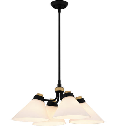 Quoizel - QP6218MBK - Graft 24.5" Pendant