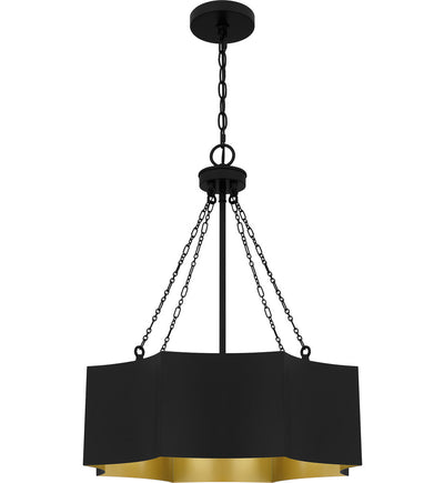 Quoizel - QP6755MBK - Quoizel 20" Pendant