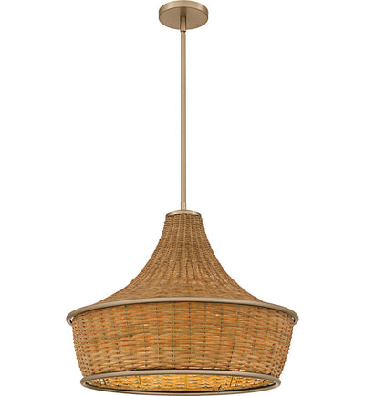 Quoizel - QP6770BGD - Solebay 21.75" Pendant