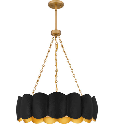 Quoizel - QP6794MBK - Santana 24" Pendant