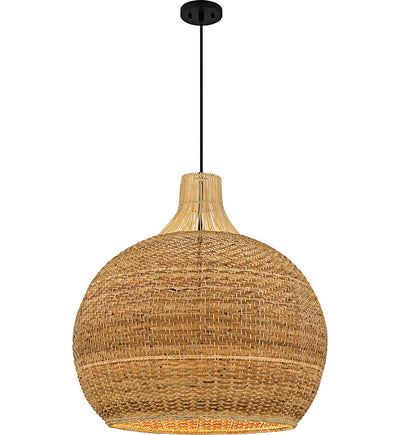 Quoizel - QP6796MBK - Sycamore 28" Pendant