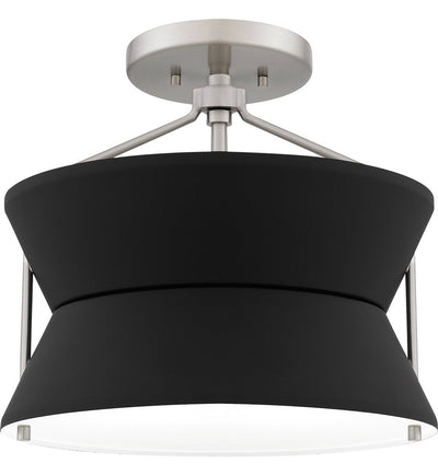 Quoizel - QSF6166BN - Nira 13" Semi-Flush Mount