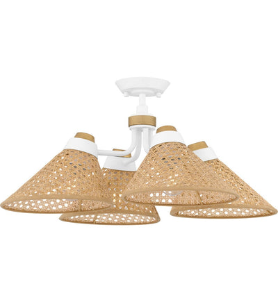 Quoizel - QSF6218W - Graft 24" Semi-Flush Mount