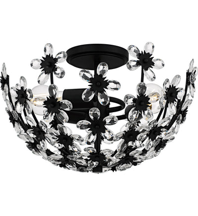 Quoizel - Rosemary 15.75" Semi-Flush Mount