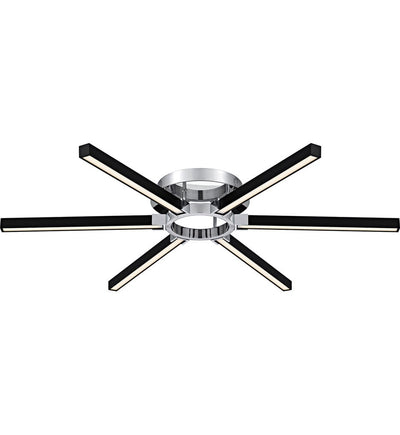 Quoizel - QSF6793C - Zealand 36" Semi-Flush Mount