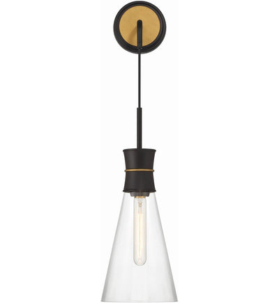 Crystorama - QUN-1501-MK-TG - Quinn 18.5" Wall Sconce