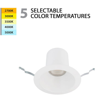 WAC Limited - R6DRDR-F9CS-WT - Blaze LED 6in Round Recessed Light with Remodel Housing 5-CCT Selectable