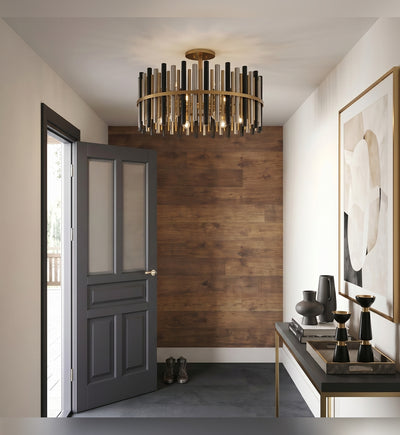 Quoizel - RICH2830BRG - Richards 30-inch Pendant