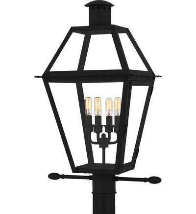 Quoizel - RO9014EK - Rue De Royal 26" Outdoor Post Light