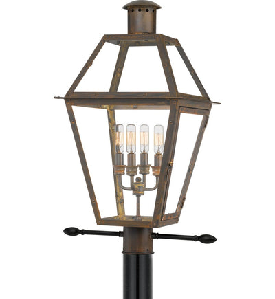 Quoizel - RO9014IZ - Rue De Royal 26" Outdoor Post Light