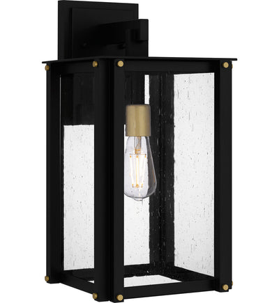 Quoizel - ROB8409MBK - Robbins 18" Outdoor Wall Sconce