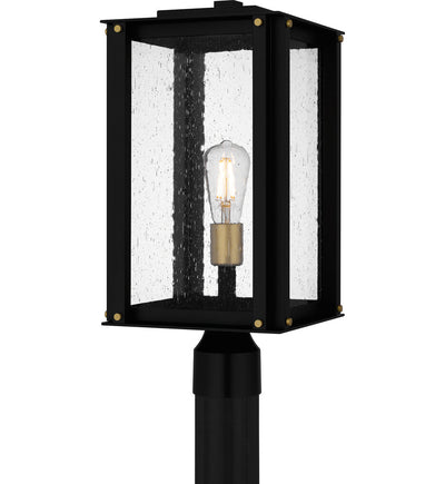 Quoizel - ROB9009MBK - Robbins 9.5" Outdoor Post Light