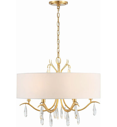 Crystorama - ROL-18806-GA - Rollins 24" Chandelier