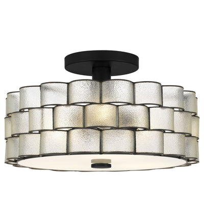 Quoizel - RORY1716MBK - Rory 15.75-inch Semi-Flush Mount