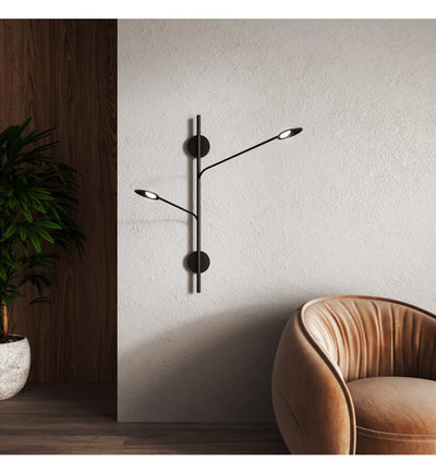 Kuzco - WS90102-BK - Rotaire 36.875" Wall Sconce