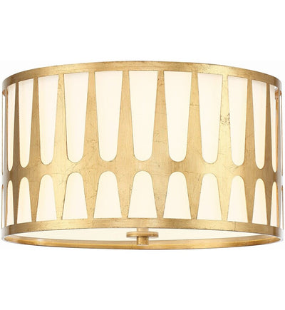 Crystorama - Royston 18" Flush Mount