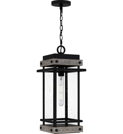 Quoizel - SAD1909MBK - Strader 9.5" Outdoor Pendant