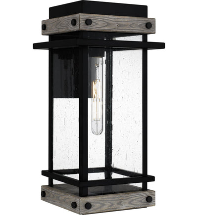 Quoizel - SAD8409MBK - Strader 19.5" Outdoor Wall Sconce