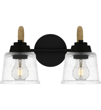 Quoizel - SEB8614MBK - Seabreeze 14.5" Bath Vanity Light