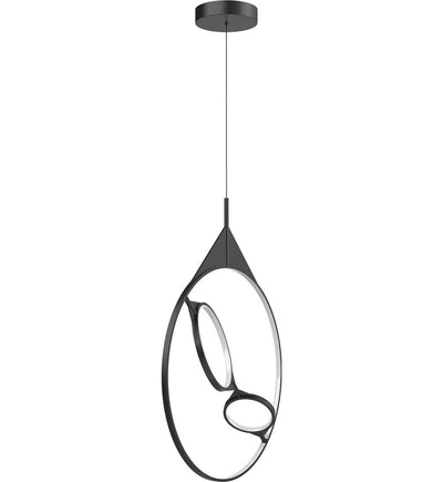 Kuzco - PD84324-BK - Serif 23.75" Pendant