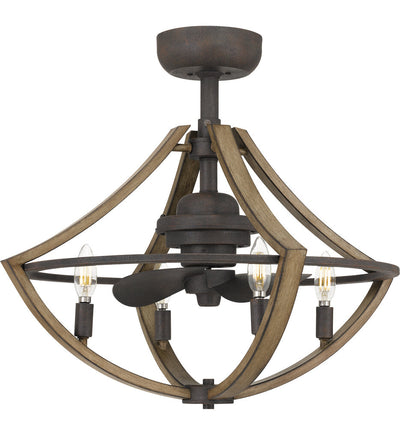 Quoizel - SHR3123RK - Shire 23.25" Fandelier