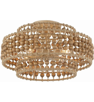 Crystorama - SIL-B6003-BS_CEILING - Silas 16" Semi Flush