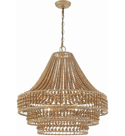 Crystorama - SIL-B6006-BS - Silas 26.75" Chandelier