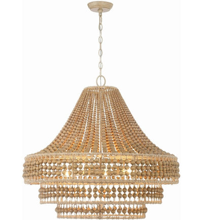 Crystorama - SIL-B6008-BS - Silas 30" Chandelier
