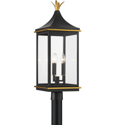 Crystorama - SIM-809-MK-TG - Simpson 27.75" Outdoor Post Light