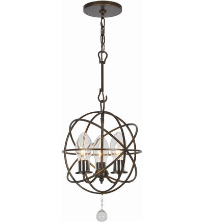Crystorama - SOL-9325-EB - Solaris 12" Outdoor Pendant