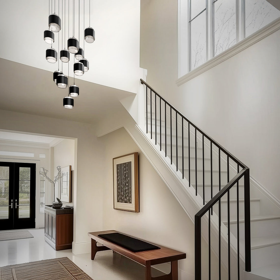 Stairway Chandeliers