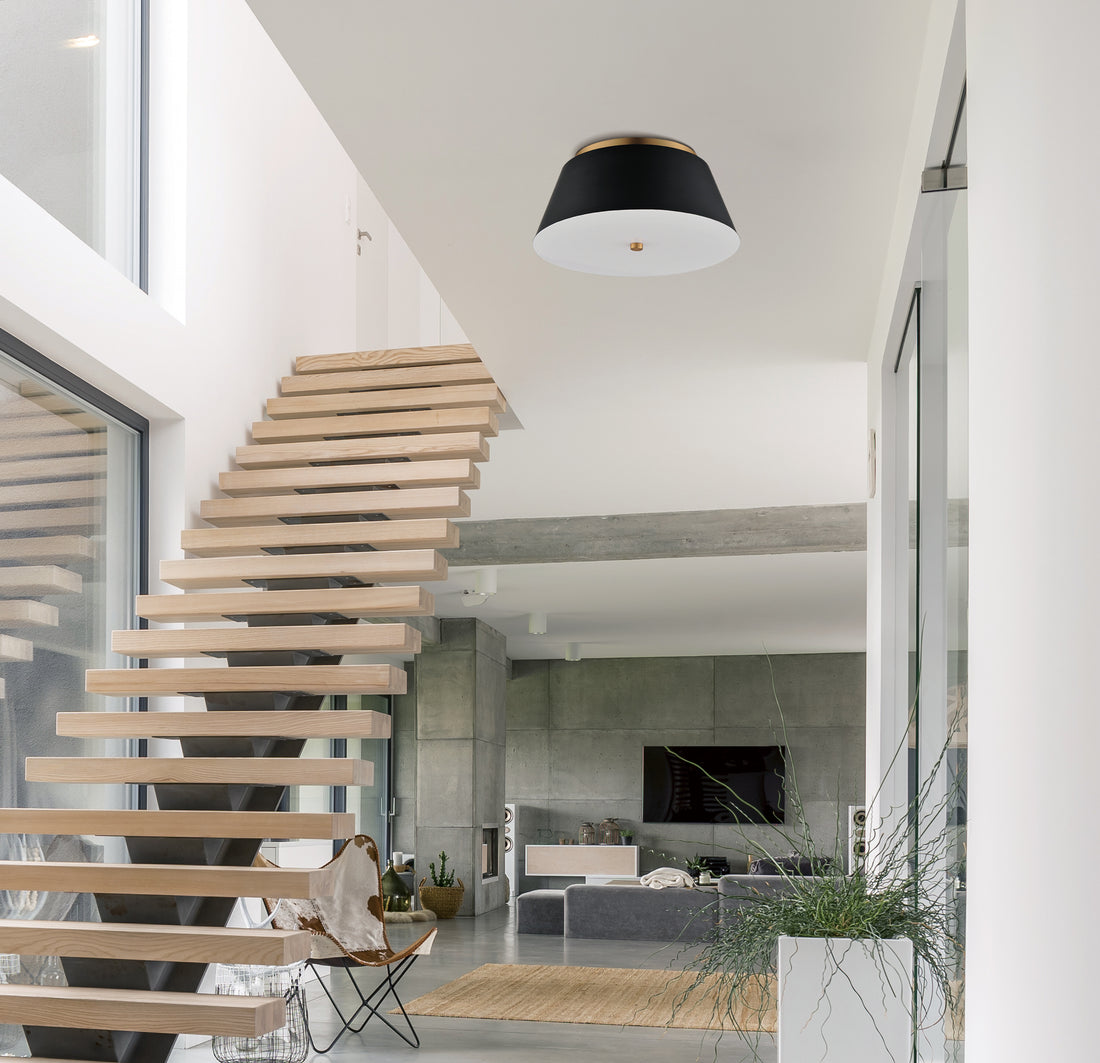 Stairway Ceiling Mounted Lights