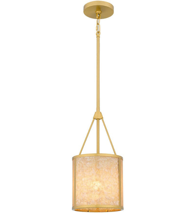 Quoizel - STO1508BRG - Stoneland 8" Mini-Pendant