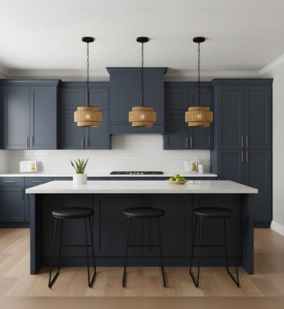 Quoizel - TET1510MBK - Teton 10-inch Mini-Pendant