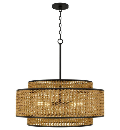 Quoizel - TET2830MBK - Teton 30-inch Pendant