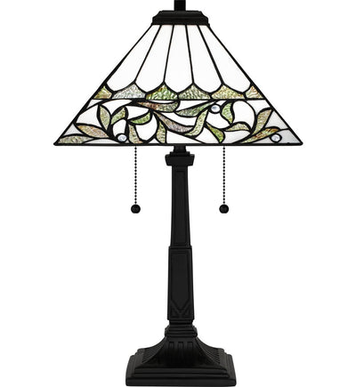 Quoizel - TF16135MBK - Tiffany 23" Table Lamp