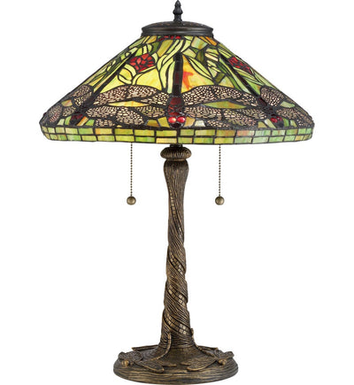 Quoizel - TF2598T - Jungle Dragonfly 23.5" Table Lamp