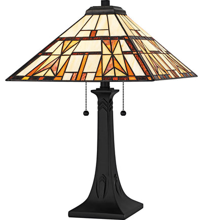 Quoizel - TF6814MBK - Kaylor 23" Table Lamp